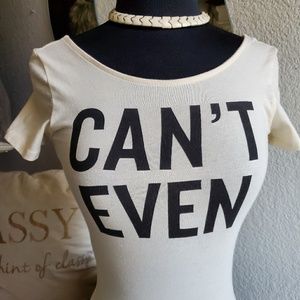 Super cute one piece "cant even"